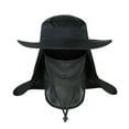 thumbnail image 7 of Wide Brim Fishing Hat Outdoor Sports Sun Protection Neck Face Flap Cap Hiking, 7 of 7