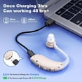 thumbnail image 5 of Rechargeable Hearing Aids for Seniors with Noise Cancelling,Hearing Loss Hearing Amplifiers,Digital Hearing Aid,Sound amplifier with Volume Control,Brown, 5 of 8