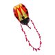 thumbnail image 1 of Ceta inflable para niños Juguetes al aire libre con una línea de 100 metros y cola Colorido de juguete volador Cometa en forma de animal para niños en Rojo, 1 of 8