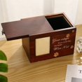 thumbnail image 3 of Wood Pet Keepsake Storage Box With Photo Frame For Cat Dog Pine Wood Memorial Keepsake Urns Cremation Urns With Photo Frame, 3 of 5