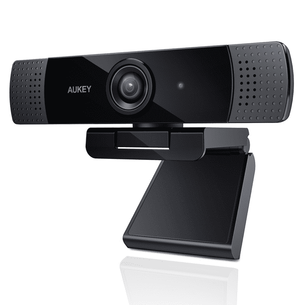 AUKEY Webcam, 1080p Live Streaming Camera with Stereo Microphone, or Laptop USB Webcam Widescreen Video Calling and Recording - Walmart.com