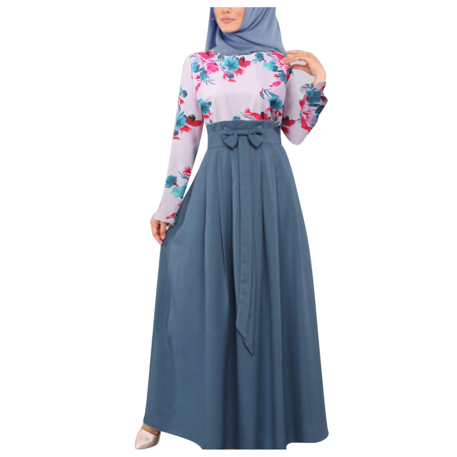 noarlalf long dresses for women casual abaya arab Jamaica | Ubuy