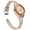 Beige, variant on TOYOUTHS Leather Bands Samsung Galaxy Watch 42mm/Galaxy Active 2 Strap Women Men Wristband for Gear S2 Classic/Gear Sport 20mm (Rose Gold)