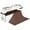 Brown, variant on Jhdzdhy 54" X 100ft Plastic Table Cover Roll Disposable Tablecloth with Slide Cutter for Parties,Brown