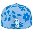 thumbnail image 4 of Men's New Era Royal Golden State Warriors Palm Fronds 2-Tone 59FIFTY Fitted Hat, 4 of 6