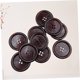 thumbnail image 4 of BESTYASH 10Ud Botones De Madera Color Café Para Coser De 4 Agujeros Único Y Duradero, 4 of 7