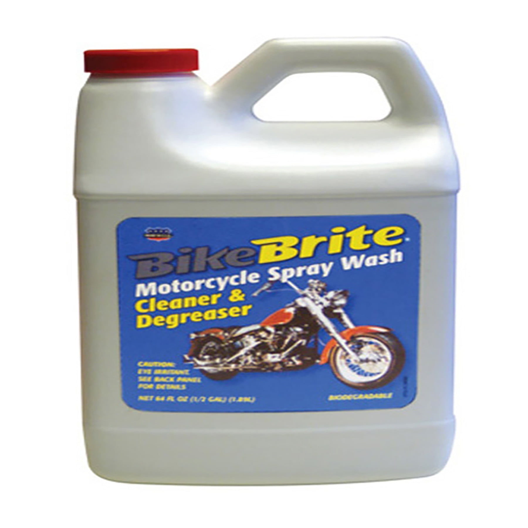 BIKE BRITE MOTORCYCLE SPRAY WASH REFILL 64 OZ