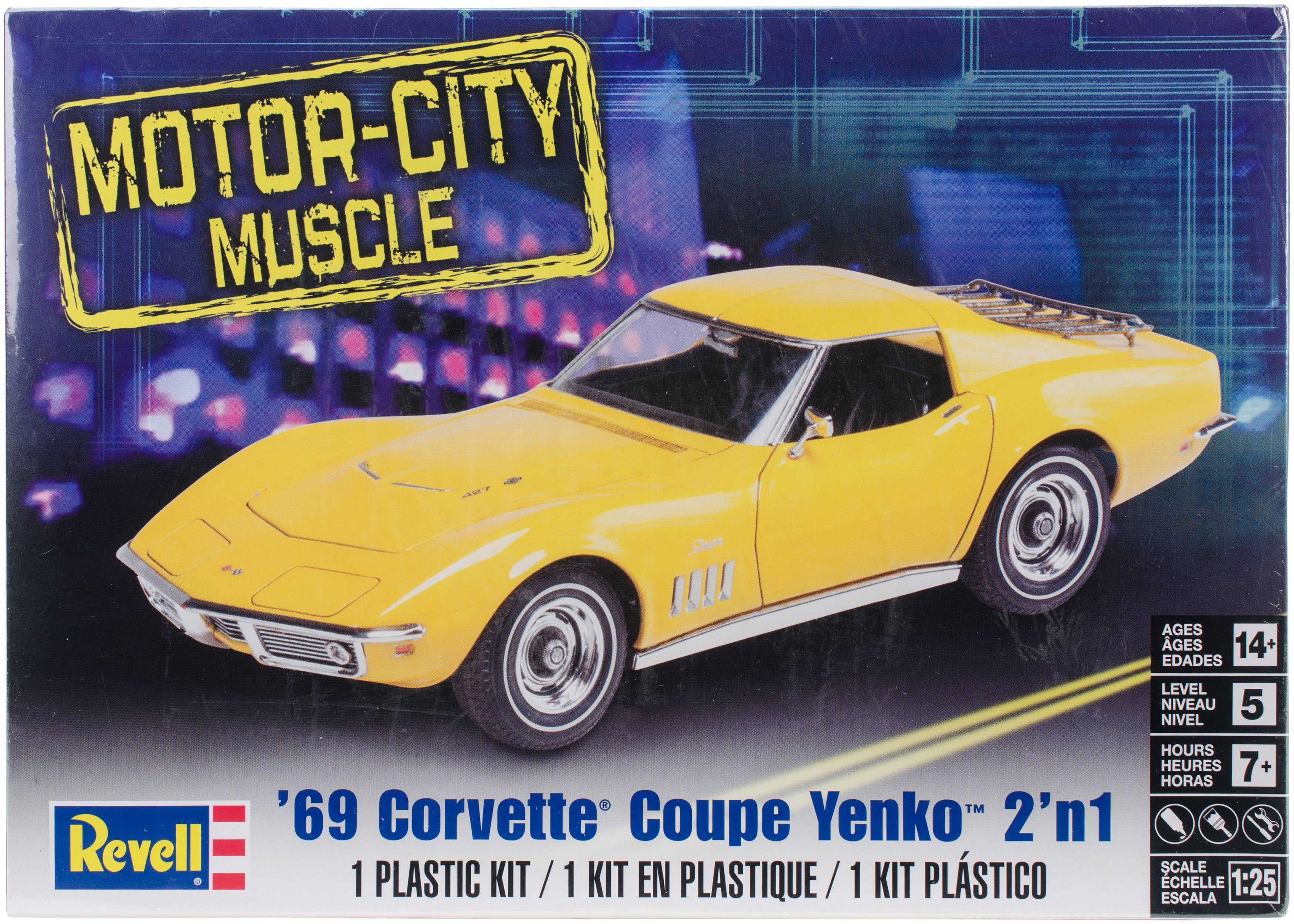 Revell Corvette Coupe Kit - Walmart.com