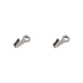 thumbnail image 4 of Scienceny Gancho para llaves Mini perchas Montado en la pared Usable Colgando Heavy Duty Ganchos Bolsa Bolso Cocina Hogar Níquel blanco Níquel blanco 2piezas, 4 of 6