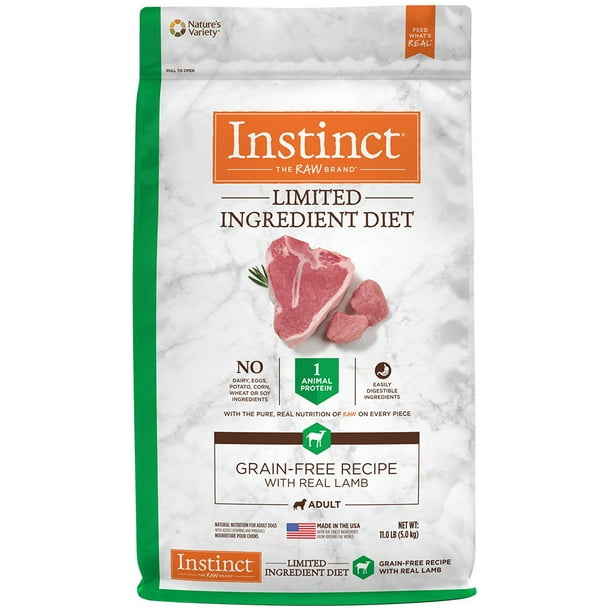 Instinct Limited Ingredient Diet GrainFree Recipe with Real Lamb