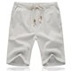 thumbnail image 1 of Pantalones cortos casuales para hombre Pantalones cortos elásticos con bolsillo activo para gimnasio blanco 2xl, 1 of 5