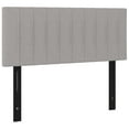 thumbnail image 3 of vidaXL Headboards 4 pcs Light Gray 39.4"x2"x30.7"/34.6" Fabric, 3 of 84