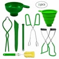 thumbnail image 5 of 8-Piece Canning Tong Tool Set, Anti-Slip Lift Tongs Can Holder Home Kitchen, 5 of 5