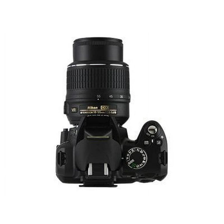 Nikon D3000 10.2 MP Avec Objectif 18-55 Mm F/3.5-5.6G AF-S DX VR - Occasion - Noir