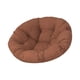 thumbnail image 2 of Cojín para silla hamaca, cojín para silla de porche, cojín para silla colgante, cojín redondo Marrón, 2 of 9