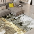 thumbnail image 6 of Modern City Scape Reflection II Washable Abstract Art Area Rug size 8'x10', Power-loomed, Heavenly Softness with Non-Slipping Backing, 6 of 7