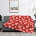 thumbnail image 2 of Yiaed Rose Flowers Print Blanket Throw Blanket Soft Cozy Flannel Blanket for Home Bed Sofa Couch Chair-40"x30", 2 of 6