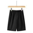 thumbnail image 5 of Tigivemen Boys Athletic Shorts Soccer Running Gym Shorts for Kids Teens Basketball Sweatshorts 13-14Y,Black, 5 of 7