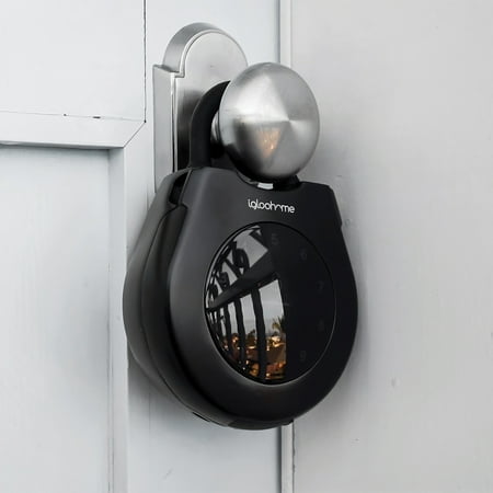 igloohome - Smart Lock Blutooth Keybox  with App/Keypad/Electronic Guest Key Access - Black