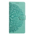 thumbnail image 4 of for Samsung Galaxy A07 Wallet Case with Credit Card Holder & Wrist Strap, Wallet Case with Stand, Magnetic Clasp, Flower Pattern PU Leather Folio Cover for Samsung Galaxy A07, Green, 4 of 11