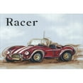 thumbnail image 2 of "Racer" Painting Print on Wrapped Canvas, 2 of 5