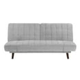 thumbnail image 3 of Pemberly Row 70" Chenille Elegant Lounger with Tufted in Silver Gray, 3 of 8
