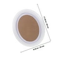 thumbnail image 2 of Nestingho Oval Wood Photo Frame in White for Wall and Tabletop Use with Elegant Design, 2 of 6