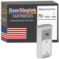 thumbnail image 1 of DoorStepInk High Yield Ink Cartridge for HP 70 130ML Grey Compatible with HP DesignJet Z3100, Z3100ps, Z3200, Z3200ps, 1 of 10