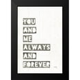 thumbnail image 2 of Rae, Marla 13x18 Black Modern Framed Museum Art Print Titled - You and Me, 2 of 5