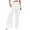 White, variant on hotojiny Pants for Woman Fall Wide Leg Casual Palazzo Pants Elastic High Waisted Loose Pull On Trousers with Pockets