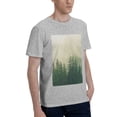 thumbnail image 2 of Bingfone Fog Forest Men'S Loose Fit Short-Sleeve Pocket T-Shirt, 2 of 7