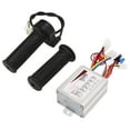 thumbnail image 3 of Motor Speed Controller, E Bike Controller Sensitive Three Speed Throttle Twist Grips Brushed  for Electric Motorcycles, 3 of 8