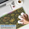 thumbnail image 4 of Large Mouse Pad,Welcome Thanksgiving Pumpkin Harvest Rectangle Desk Mat Non-Slip Rubber Base for Desk Gaming Laptop Mouse Mats for Gaming Gifts (31.5x11.8in), 4 of 7