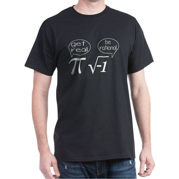 t shirt get real be rational