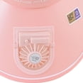 thumbnail image 3 of Sombrero de visera con ventilador Carga USB + Protección Ventilador de enfriamiento de Mujeres Hombres Ventilador Sombrero , Rosado Yinane Sombrero de enfriamiento del ventilador, 3 of 3