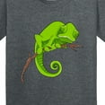 thumbnail image 4 of Inktastic Cute Chameleon Youth T-Shirt, 4 of 5