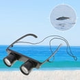 thumbnail image 4 of Professional 3X Magnification Binocular Glasses - HD Lens Hands-Free Design for Fishing, Birding, Sports & Opera, Portable Folding Eyewear for Concerts Theater Watching & Outdoor Activities, 4 of 7
