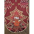 thumbnail image 3 of Doily Boutique Table Runner with Red Christmas Tree on Sheer Fabric Size 54 x 16 inches, 3 of 3