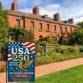 thumbnail image 5 of America 250th Birthday Garden Flag 12x18, 250 Years USA Celebrates Patriotic Yard Decor for 4th of July Veterans Day, 5 of 6