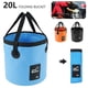 thumbnail image 1 of ODOMY Cubo Plegable Premium con Asa, Cubo Portátil para Acampar, Cubo de Pesca para Lavabo Al Aire Libre Ultraligero, Cubo Plegable para Pesca, Camping, Senderismo, Lavado de Autos, Jardinería en Bote, 1 of 9