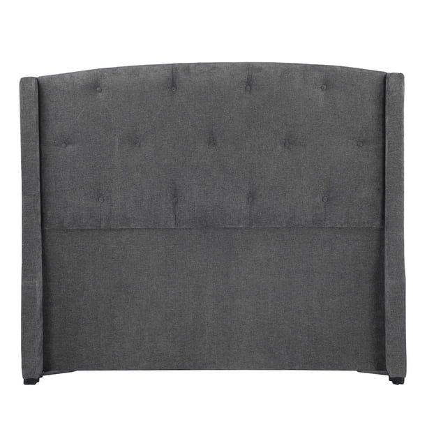 Cabecera King Size Zefyr Dicasa Gris Oscuro