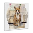 thumbnail image 3 of Stupell Industries Bohemian Orange Cat Collage Canvas Art, 30 x 30, by Nancy Overton, 3 of 8