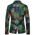 thumbnail image 4 of Hombres Blazer Casual Hawaiian Holiday Sstyle Beautiful Flower Series Características Broken Flower Trajes de un solo botón Odeerbi ODB-2, 4 of 9