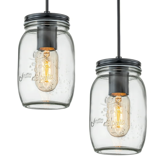 2-Light Modern Matte Black Wall Sconce Lighting with Clear Glass Shade, Black  Vanity Light for Mirror Bedroom