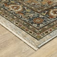 thumbnail image 4 of Oriental Weavers Aberdeen Area Rug - 1144W - 2' x 3' - in Beige/ Sky Blue - Vintage Inspired, Stain Resistant, Family and Pet Friendly , Entryway, Bathroom Accent Rug, 4 of 10