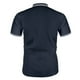 thumbnail image 3 of Camiseta informal de manga corta con cuello vuelto y dos tonos para hombre: transpirable, corte ajustado, ideal para el verano, versátil con pantalones cortos o vaqueros., 3 of 4