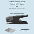 thumbnail image 3 of Heavy Duty Easy Grip Stapler With 1,000 Regular 1/4" , Ergonomic Design, High Capacity, Lightweight, 3 of 8