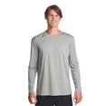 thumbnail image 1 of Denali Performance Men's Mega Solar ProtectUV Long Sleeve, Smoke, X-Large, 1 of 4