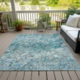 thumbnail image 6 of Addison Rugs Chantille Indoor/Outdoor Transitional Diamond Teal Washable Rectangle Rug, 2'6" x 3'10", 6 of 6