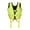 F-Yellow, variant on WERYOUNG Girls Boys Swimwear Sleeveless Zip Up Buoyancy Life Jacket Coast Guard Approved Life Vest Kids Leisure Outdoor Beachwear,Hot Pink,L